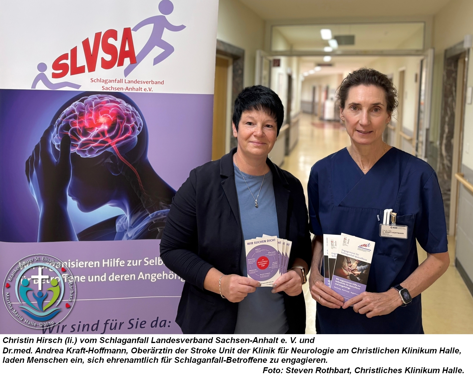 Schlaganfall-Helfer gesucht: Ausbildung für Ehrenamtliche startet im November am Christlichen Klinikum Halle