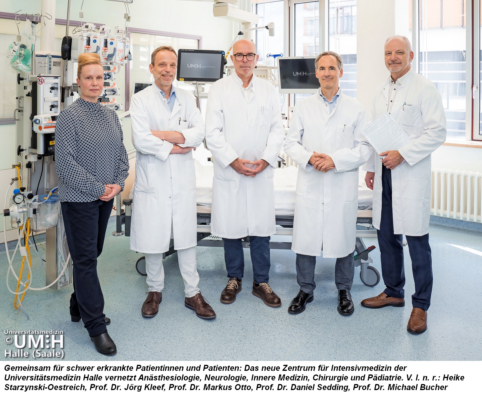Expertise gebündelt, Versorgung vernetzt: Universitätsmedizin Halle gründet Zentrum für Intensivmedizin